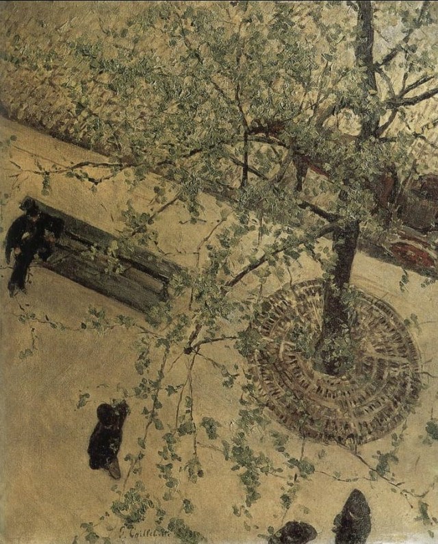 Gustave Caillebotte balcony