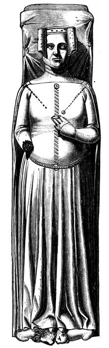 Philippa funeral effigy